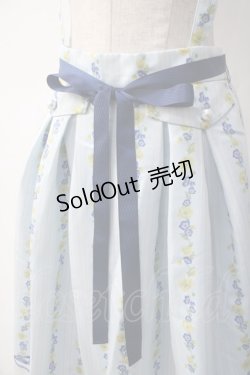 画像3: axes femme / ネモフィラ＆ポピー柄スカート M サックス Y-25-05-10-178-AX-SK-SZ-ZY