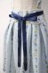 画像3: axes femme / ネモフィラ＆ポピー柄スカート M サックス Y-25-05-10-178-AX-SK-SZ-ZY (3)