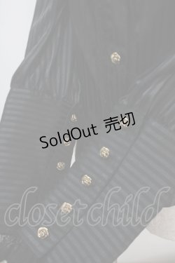 画像3: ALICE and the PIRATES / ベアーキャロルブラウス  黒 Y-25-05-10-023-PA-BL-SZ-ZY