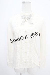 axes femme / ブラウス風プルオーバー M 生成り Y-25-05-10-005-AX-TO-SZ-ZY