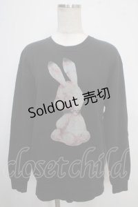 Candy Stripper / DEFIANT BUNNY SWEAT  2 黒 Y-25-05-10-046-PU-TO-SZ-ZY