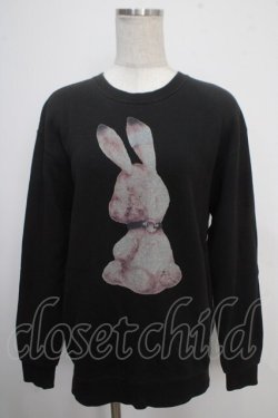 画像1: Candy Stripper / DEFIANT BUNNY SWEAT  2 黒 Y-25-05-10-046-PU-TO-SZ-ZY
