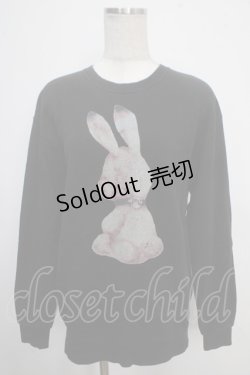 画像1: Candy Stripper / DEFIANT BUNNY SWEAT  2 黒 Y-25-05-10-046-PU-TO-SZ-ZY