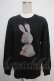 画像1: Candy Stripper / DEFIANT BUNNY SWEAT  2 黒 Y-25-05-10-046-PU-TO-SZ-ZY (1)