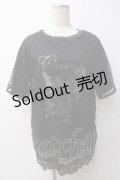 axes femme / レースプルオーバー×プリントプルオーバー F 黒 Y-25-05-14-051-AX-TO-SZ-ZY