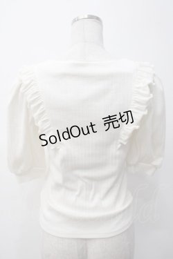 画像2: Ank Rouge / リブトップス M アイボリー Y-25-05-14-060-CA-TO-SZ-ZY
