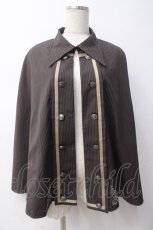 画像1: 【SALE】PUTUMAYO / 王冠刺繍インバネスケープ  ブラウン Y-25-05-14-072-PT-JA-SZ-ZT336 (1)