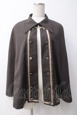 画像1: PUTUMAYO / 王冠刺繍インバネスケープ  ブラウン Y-25-05-14-072-PT-JA-SZ-ZY