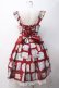 画像2: Angelic Pretty / Memorial Tea Museumジャンパースカート  赤 Y-25-05-14-074-AP-OP-SZ-ZY (2)