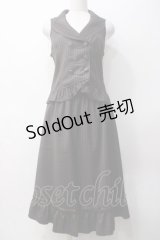 axes femme / ベスト&スカートドッキングセットアップ M 茶 Y-25-05-14-075-AX-JA-SZ-ZY