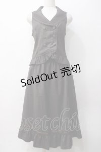 axes femme / ベスト&スカートドッキングセットアップ M 茶 Y-25-05-14-075-AX-JA-SZ-ZY