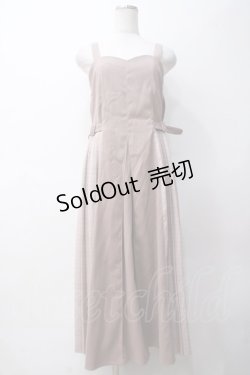 画像1: axes femme POETIQUE / チェック切替ジャンパースカート M ピンク Y-25-05-14-076-AX-OP-SZ-ZY