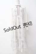axes femme / フラワープリントレースワンピース M ピンク Y-25-05-14-080-AX-OP-SZ-ZI