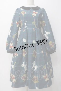 画像1: axes femme kawaii / ロンドントイズワンピース M グリーン Y-25-05-14-084-AX-OP-SZ-OS