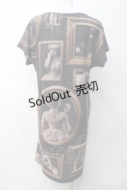 画像2: abilletage / FrameシリーズTシャツワンピース  黒 Y-25-05-14-090-GO-OP-SZ-ZY