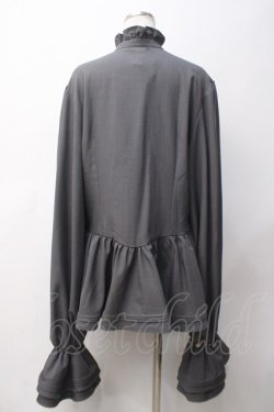 画像2: Princess Chronicles / 黒兎のお嬢様リボンブラウス 2XL グレー Y-25-05-14-092-PU-BL-SZ-ZY