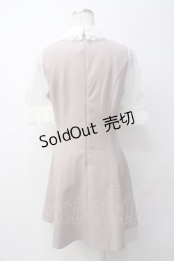 画像2: Rojita / スピンドルリボンオーガンジー袖ワンピース F ピンク Y-25-05-14-094-LO-OP-SZ-ZY