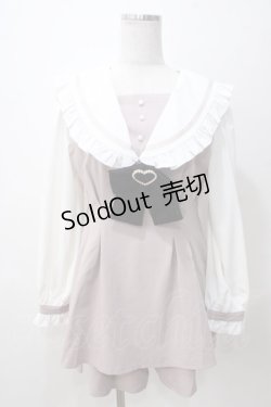 画像1: Rojita / セーラーカラーセットアップ F ピンク Y-25-05-14-101-LO-OP-SZ-ZY