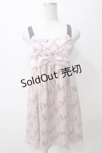 MILK / Be my Babyベビードール  ベビーピンク×ブラック Y-25-05-14-106-ML-OP-SZ-ZI