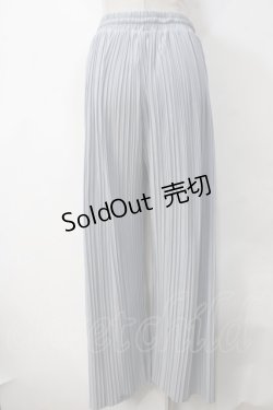 画像2: axes femme POETIQUE / プリーツパンツ M サックス Y-25-05-14-122-AX-PA-SZ-ZI