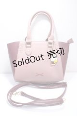 axes femme / miffy/バイカラーバッグ  ピンク Y-25-05-14-014-AX-BG-SZ-ZI