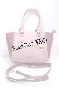 axes femme / miffy/バイカラーバッグ  ピンク Y-25-05-14-014-AX-BG-SZ-ZI