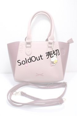 画像1: axes femme / miffy/バイカラーバッグ  ピンク Y-25-05-14-014-AX-BG-SZ-ZI