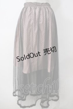画像2: Ank Rouge / チュールロングスカート M ピンク Y-25-05-14-156-CA-SK-SZ-ZY