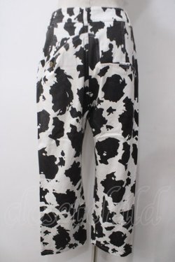 画像2: WC / 牛柄デザインパンツ F 白×黒 Y-25-05-14-160-PU-PA-SZ-ZY