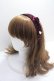 画像1: axes femme / ベロアリボンカチューシャ  ワイン Y-25-05-14-016-AX-AC-SZ-ZY (1)