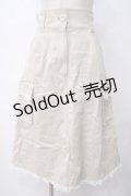 MILK / Lacyカーゴスカート  ライトベージュ Y-25-05-14-168-ML-SK-SZ-ZY