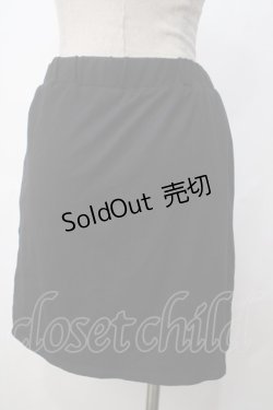 画像2: E hyphen world gallery / ミニ裏毛フリルミニスカート S 黒 Y-25-05-14-170-LO-SK-SZ-ZY