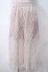画像1: Honey Cinnamon / レースレイヤードパンツ F ピンク Y-25-05-14-175-LO-PA-SZ-ZY (1)