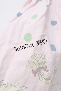 画像3: Emily Temple cute / カラフルTOYプリントスカート  ピンク Y-25-05-14-180-ET-SK-SZ-ZY