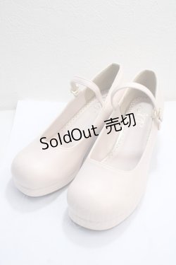 画像1: DearMyLove / おでこパンプス 26 ピンクベージュ Y-25-05-14-018-EL-SH-SZ-ZY