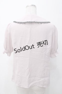 画像2: Ank Rouge / ヨークブラウス M ピンク Y-25-05-14-025-CA-BL-SZ-ZY