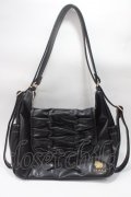 m petit by misako / AM*NIリボン3WAY バッグ  中黒 Y-25-05-16-053-LO-BG-SZ-ZY