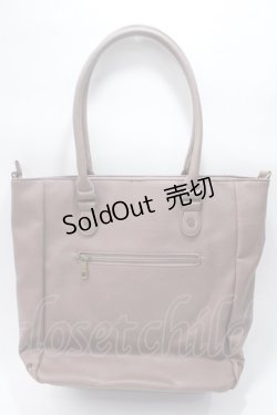 画像2: 【SALE】axes femme / 縦型ポケット付きA4トートバッグ  ピンク Y-25-05-16-054-AX-BG-SZ-ZT-K023