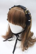 BABY,THE STARS SHINE BRIGHT / Fairy flowersヘッドドレス  黒×黒 Y-25-05-16-055-BA-AC-SZ-ZY