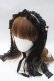 画像1: BABY,THE STARS SHINE BRIGHT / Elegant Rococoヘッドドレス  黒 Y-25-05-16-056-BA-AC-SZ-ZY (1)