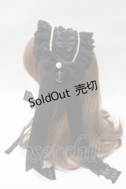 画像2: BABY,THE STARS SHINE BRIGHT / Elegant Rococoヘッドドレス  黒 Y-25-05-16-056-BA-AC-SZ-ZY