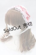 fancy doll / いちごギンガムチェックヘッドドレス  アカ Y-25-05-16-059-PU-AC-SZ-ZY