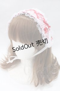 fancy doll / いちごギンガムチェックヘッドドレス  アカ Y-25-05-16-059-PU-AC-SZ-ZY