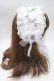 画像3: fancy doll / フリルチャームヘッドドレス  白 Y-25-05-16-061-PU-AC-SZ-ZY (3)