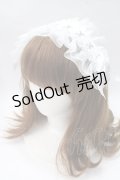 micro / アイーフック ヘッドドレス  白 Y-25-05-16-063-LO-AC-SZ-ZY