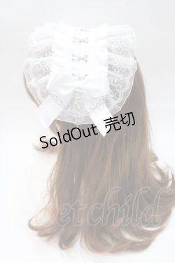 画像2: micro / アイーフック ヘッドドレス  白 Y-25-05-16-063-LO-AC-SZ-ZY