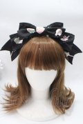 Angelic Pretty / Decoration Dreamカチューシャ  黒 Y-25-05-16-064-AP-AC-SZ-ZY