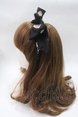 画像2: Angelic Pretty / Decoration Dreamカチューシャ  黒 Y-25-05-16-064-AP-AC-SZ-ZY