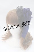 ATELIER PIERROT / 薔薇レースカチューシャ  ネイビー Y-25-05-16-065-EL-AC-SZ-ZY