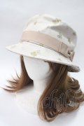 axes femme / ポークパイハット  生成り Y-25-05-16-067-AX-AC-SZ-ZY